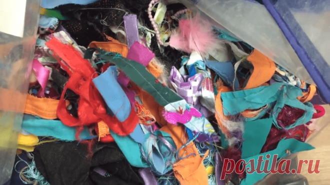 Избавляемся от лоскутков и обрезков при помощи техники 