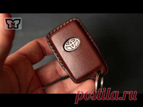 Smart key case DIY (Toyota Rav 4) / Чехол для брелока сигнализации Тойота Рав 4