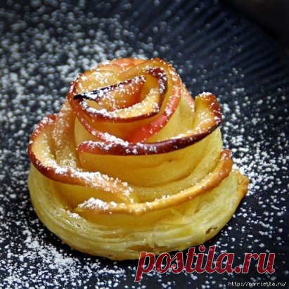 Яблочная роза