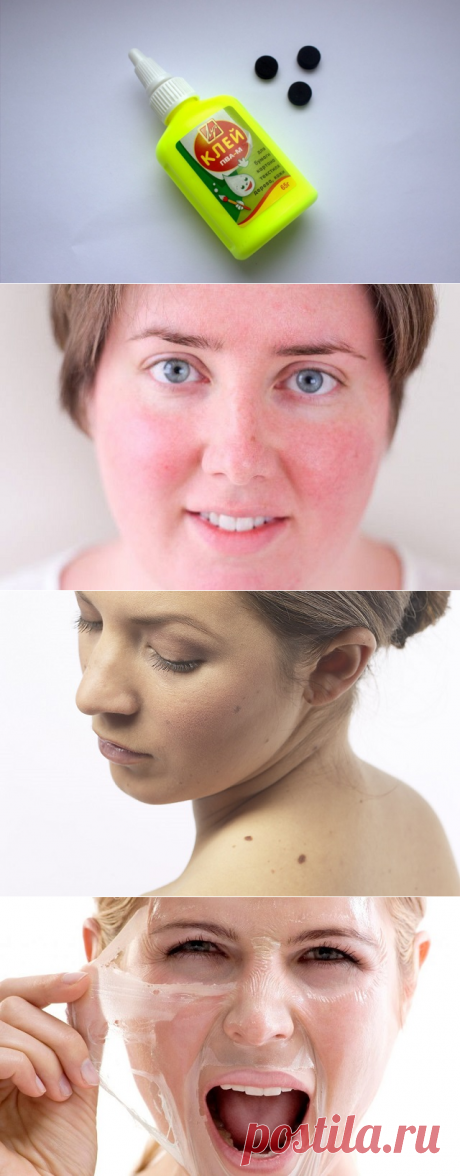 Маски для лица с клеем ПВА