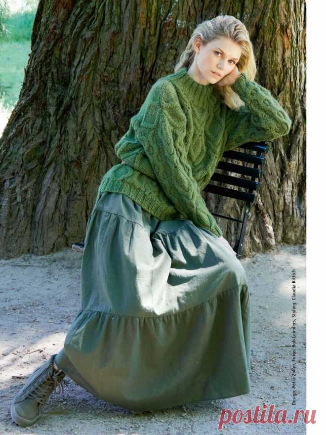 Хотите тепла и уюта зимой? Я сделала небольшую подборку зимних вязаных вещей из немецкого журнала | Сундучок с подарками | Дзен