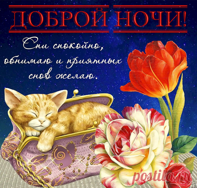 Ночи доброй,
Подушки удобной,
Кровати мягкой
И снов самых сладких!