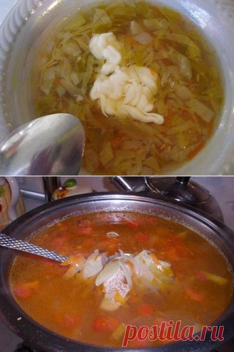 Щи со свежей капустой | Рецепты моей мамы