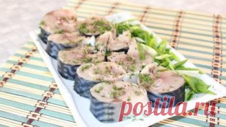 Соленая скумбрия. Как вкусно за 12 часов засолить рыбу в домашних условиях.