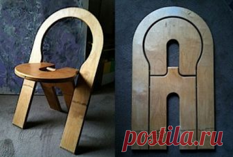 складные табуреты и стулья - Improvised Life