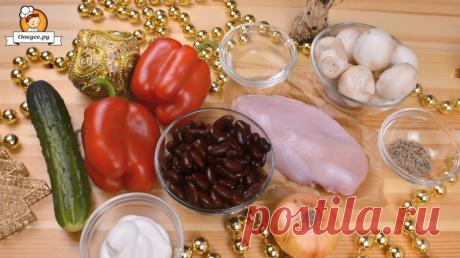 Салат “Новогодний карнавал” - Простые рецепты Овкусе.ру