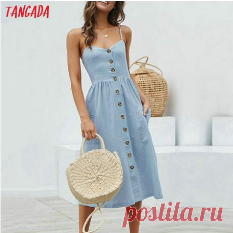 Винтажное летнее платье