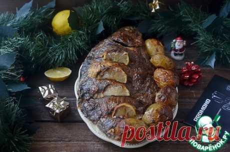 Рождественский карп в сметане – кулинарный рецепт