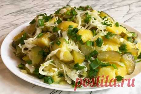 20 салатов с солеными огурцами, которые всегда получаются вкусными