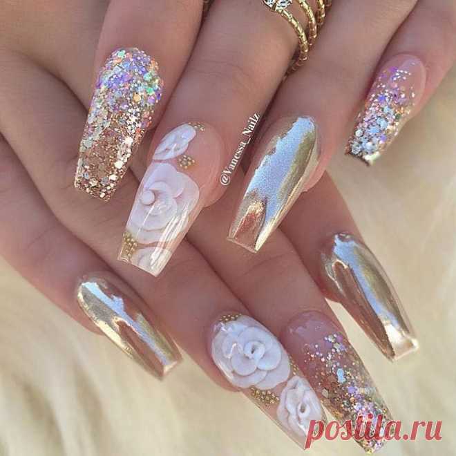 Дизайн ногтей 2020 форма балерина | идеи маникюра, фото, тенденции - Ladiesvenue.ru
