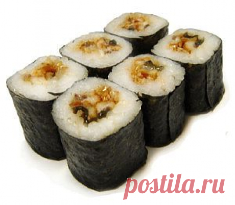 Роллы с угрем