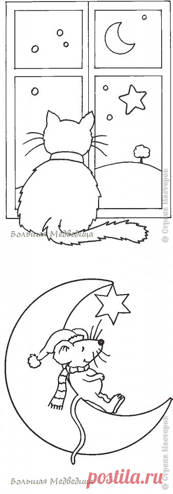 Украшаем окна к Новому году