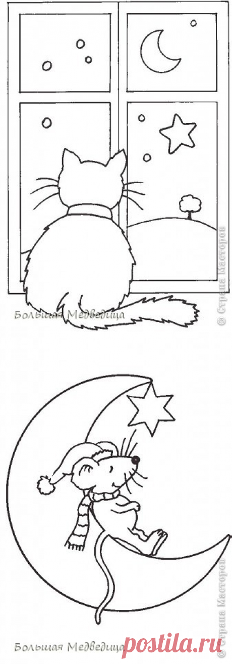 Украшаем окна к Новому году