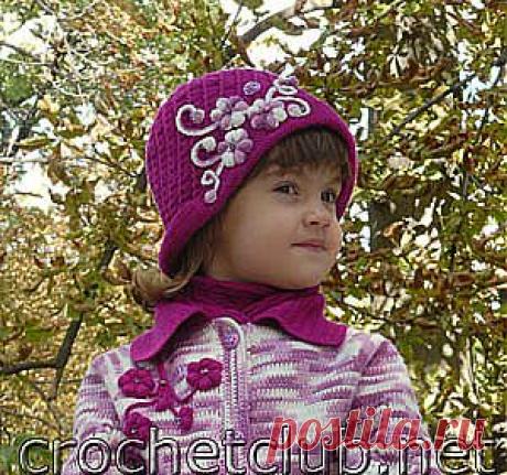 Комплект «Сиреневое чудо» - Вязание Крючком. Блог Настика