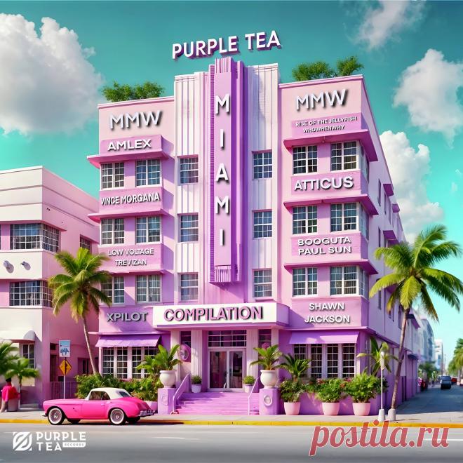 VA - Purple Tea Miami Music Week Compilation PTRC004 » MinimalFreaks.co