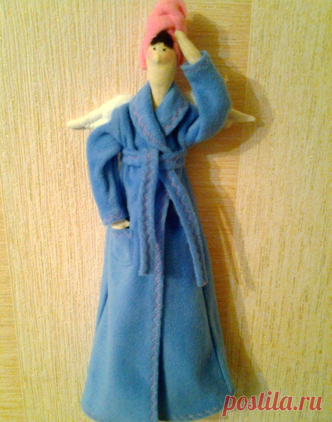 Тильда Банный ангел.Хранительница ватных дисков.