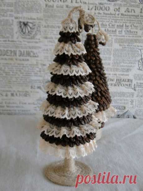 Кофейные елочки — DIYIdeas