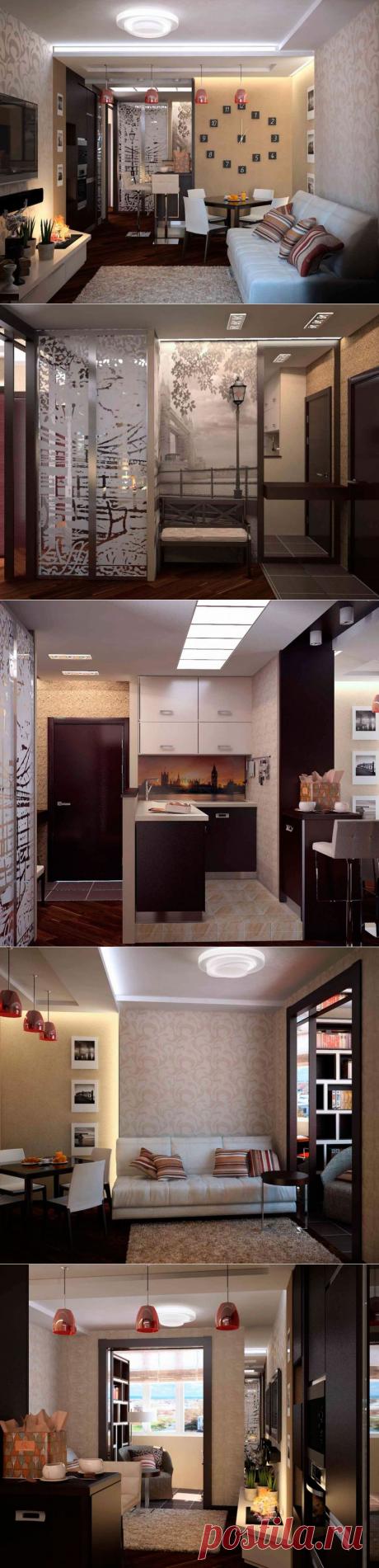 Двушка 68 кв.м. с современным дизайном — Роскошь и уют