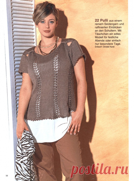 Sandra - Stricken Plus Size SA109 2020