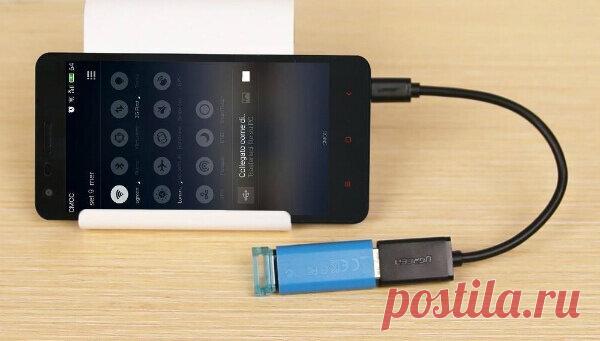 Как подключить USB-флешку к телефону? | AndroidLime | Яндекс Дзен