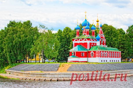 Россия, Ярославская область:Старинный город Углич!