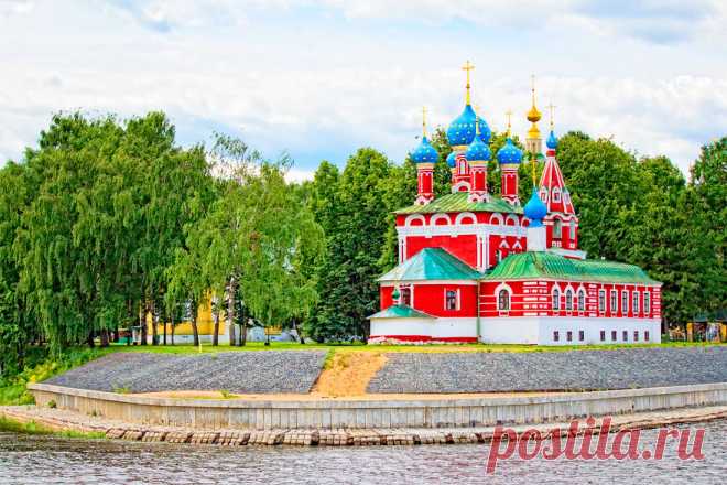 Россия, Ярославская область:Старинный город Углич!