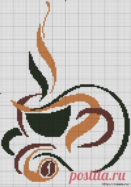 ВЫШИВКА &quot;КОФЕЙНЫЕ ЧАШЕЧКИ&quot;