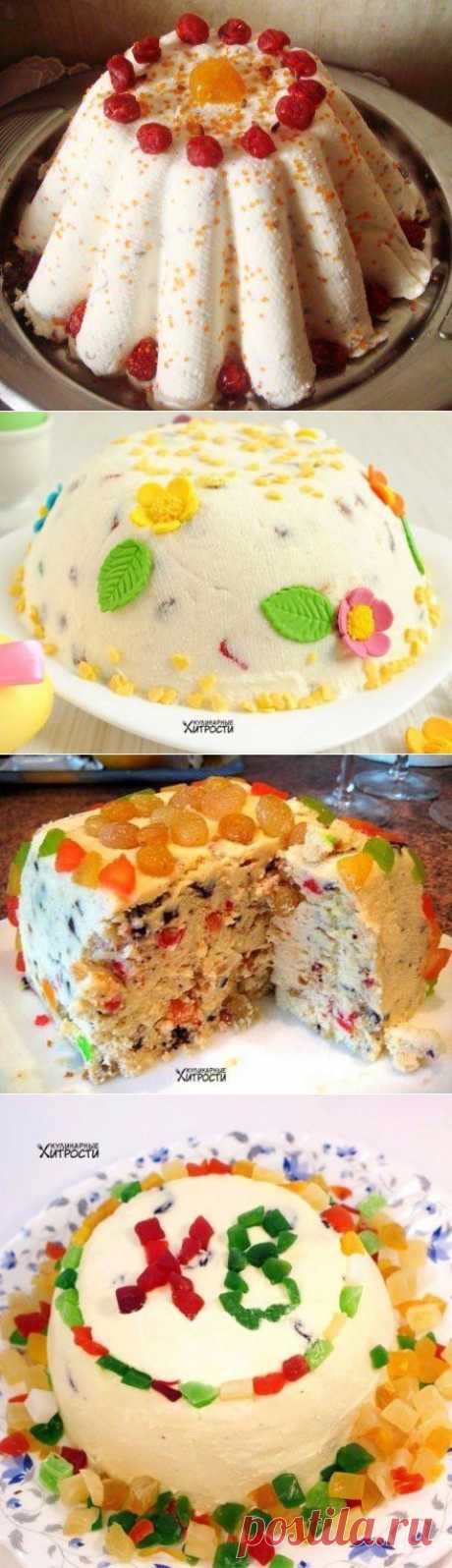 ЛУЧШИЕ ТВОРОЖНЫЕ ПАСХИ: 5 рецептов - Вкусные рецепты