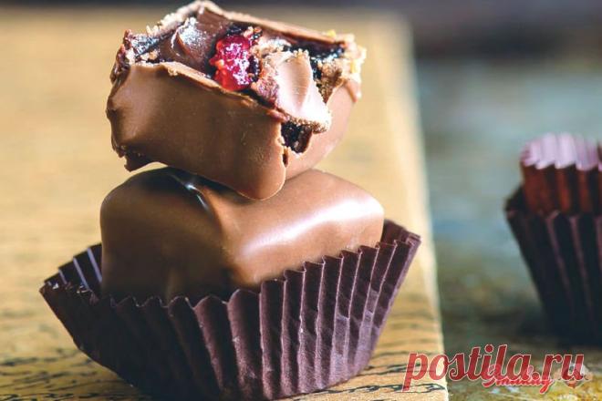 Конфеты «Малина в шоколаде» » Смакуй - кулинарные рецепты со всего света!