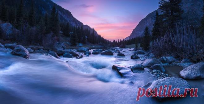 Горная река в Киргизии