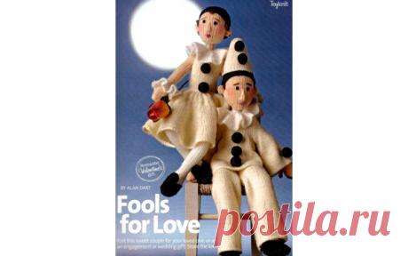 Вязаные Пьеро и Пьеретта