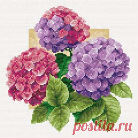 Схемы вышивки крестом.Вышиваем с телефона