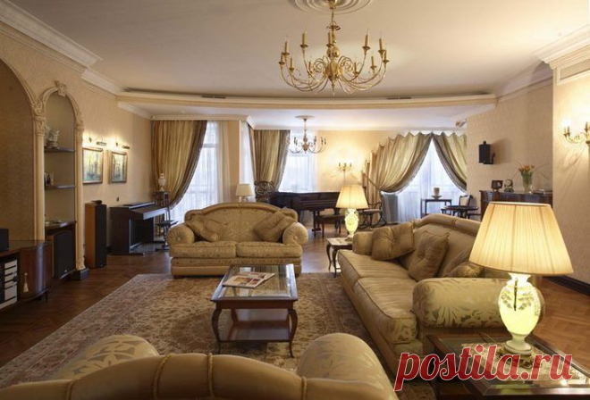 Гостиная в стиле Модерн