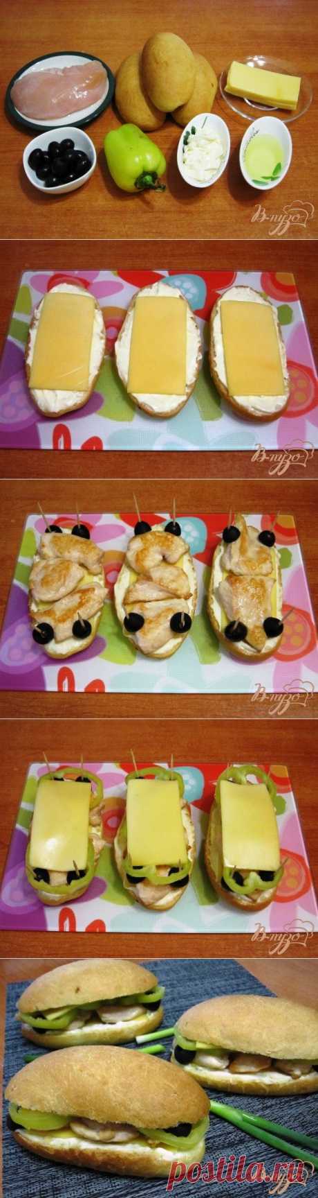 Вкуснейший сэндвич с курицей