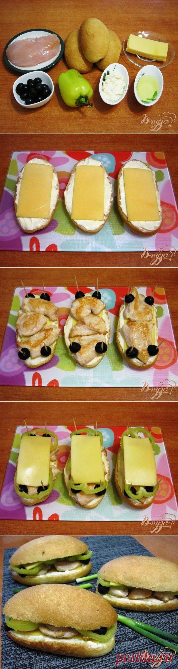 Вкуснейший сэндвич с курицей