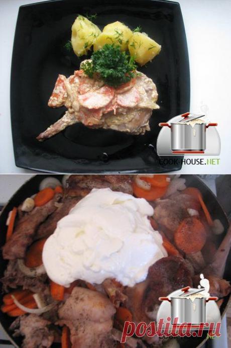 Кролик в сметанном соусе | Ваши любимые рецепты