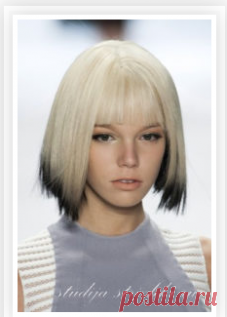 Окрашивание Омбре на короткие волосы | Стрижки и Прически