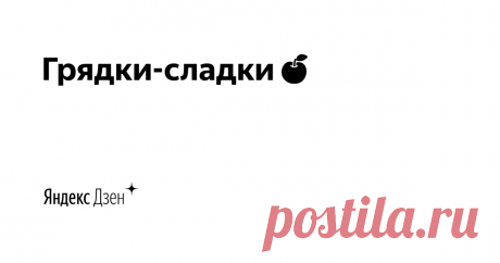 Грядки-сладки🍎 | Яндекс Дзен Кулинария, рецепты. Полезные советы. Все вкусное и полезное здесь.