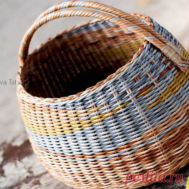 #wicker #homedecor #home #корзина #корзины #хранениевещей #плетение #харьковручнаяработа #ilovehandmade