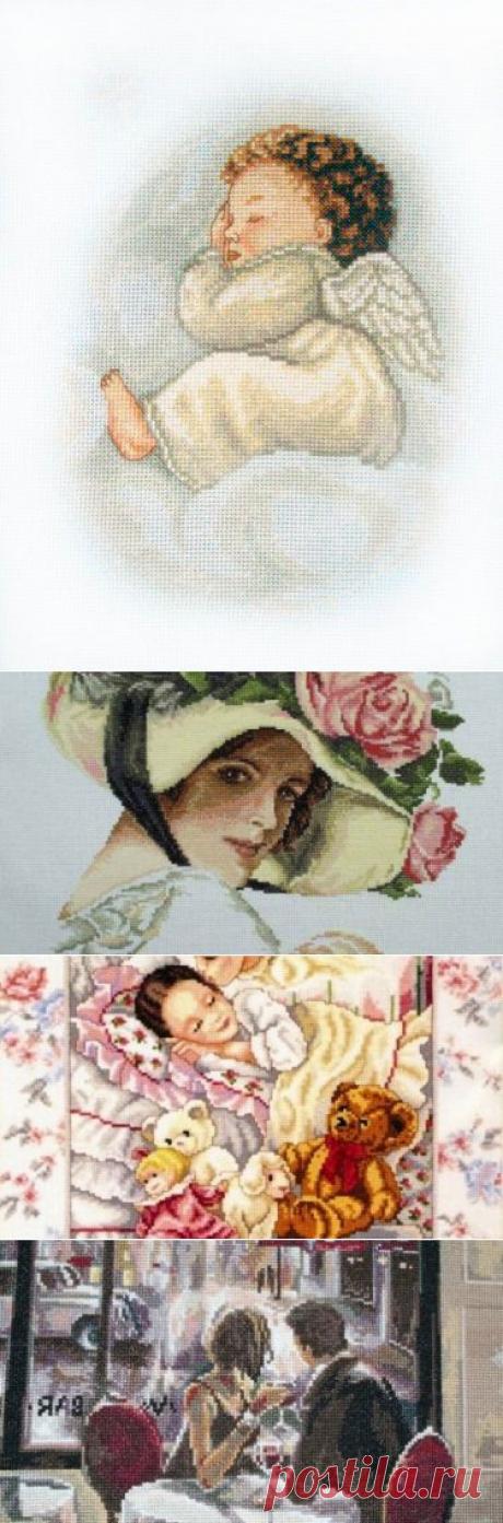 Вышивка крестом &quot;Вышивка &quot;Ангелочек&quot;&quot; | Скачать бесплатно на сайте Stitchart.net