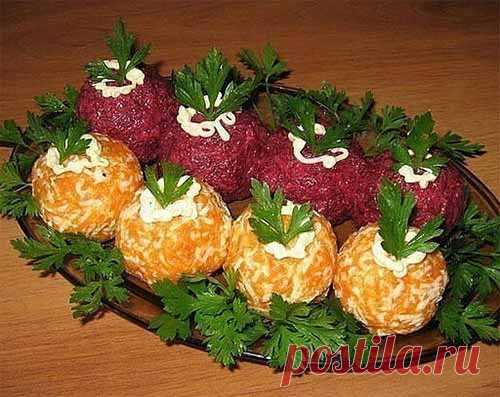 Овощные закусочные шарики