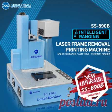 Sunshine ss-890b 20w fiber laser frame removal marking engraving machine screen removal intelligent ranging for mobille repair Sale - Banggood.com Просматривайте этот и другие пины на доске Лазерная резка пользователя Alexander.
Теги
Sunshine ss890b 20W fiber laser glass removal machine screen.
FULLY CONCENTRATED, SAFE AND EASY TO USE!
This Sunshine SS890B 20W laser beam is a great choice for you to make your work more efficient by eliminating the need for a lot of work.
It's a powerful laser …