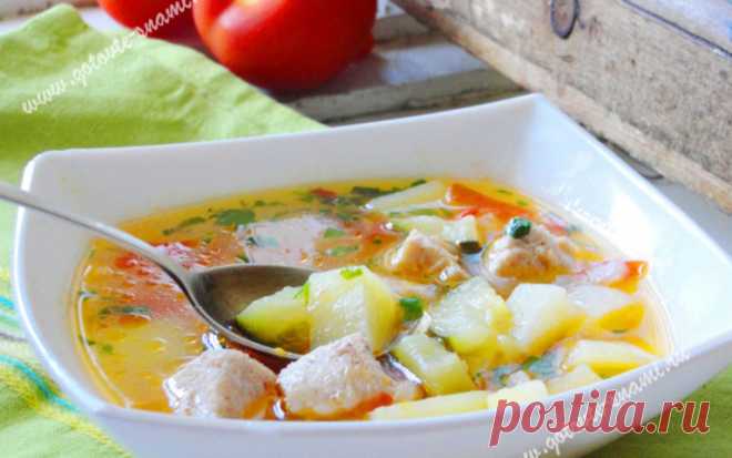 Вкусный суп из кабачков | Готовьте с нами