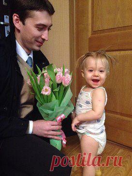 Ха... Пап, это мне что ли??? Как неожиданно!)