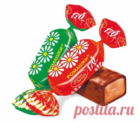 Конфеты Рот Фронт Ромашки, 1000 г купить на OZON по низкой цене (1724982061)