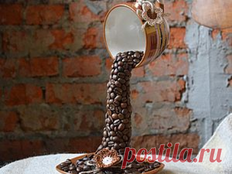 Кофейная композиция. Мастер-класс. - Ярмарка Мастеров - ручная работа, handmade