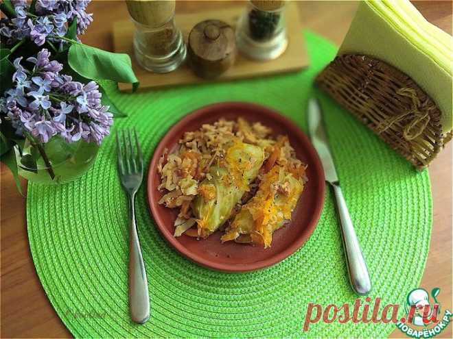 Диетические голубцы с куриной грудкой Кулинарный рецепт