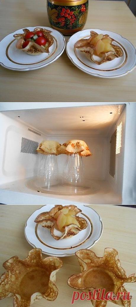 Красивые корзиночки для оформления салатов - ЖУРНАЛ СО ВКУСОМ