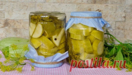 Кабачки под грузди
