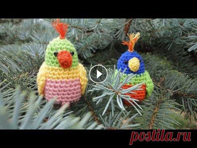 ПОПУГАЙ амигуруми #вязаниекрючком#вязаныеигрушки#попугай Пряжа для вязания. использованная в ролике, куплена здесь...